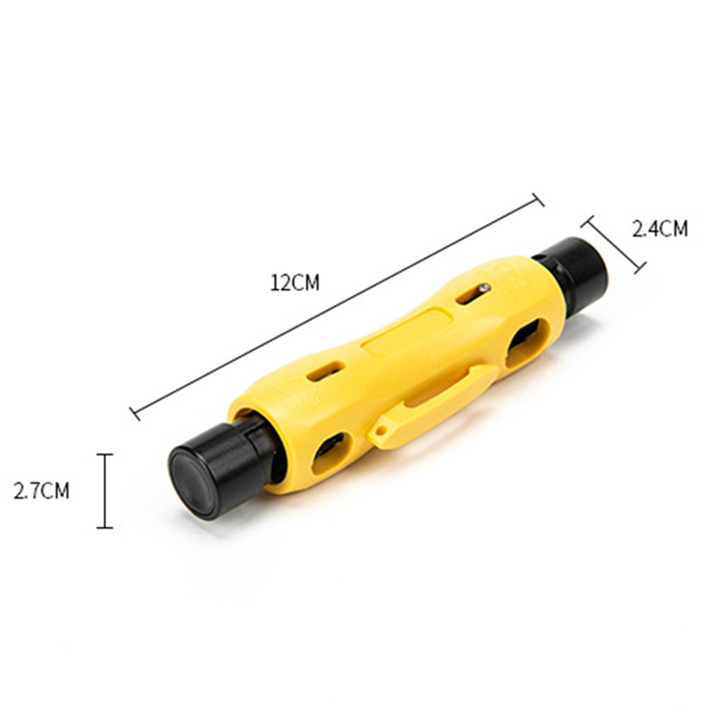 Woodworking Network - Coaxial Cable Stripper Yellow Redesigned Wire