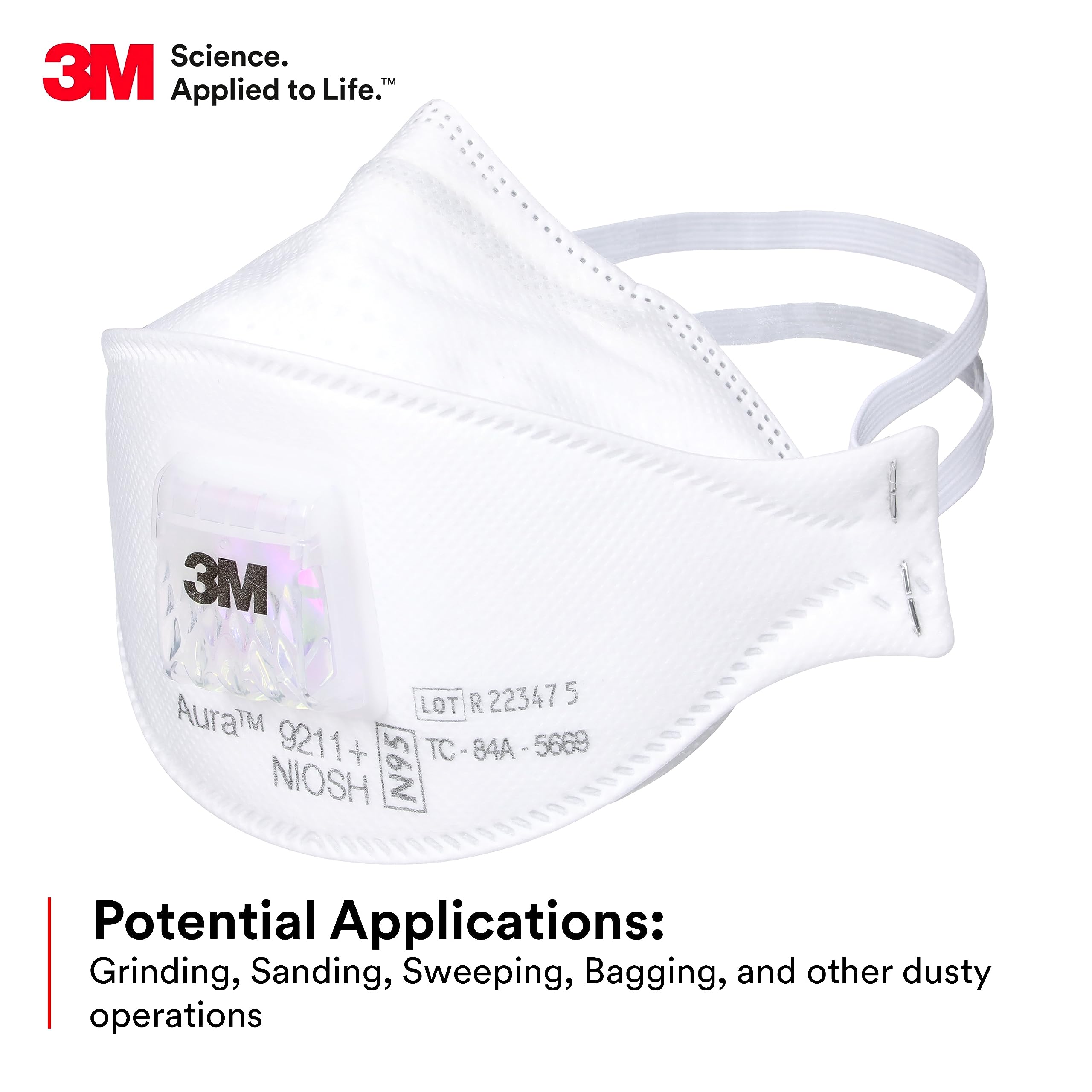 Woodworking Factory - 3M Aura 9211+ Particulate Respirator N95