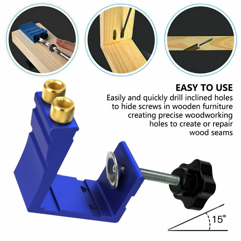 47pcs Oblique Hole Locator Woo - Woodworking Hacks recension och pris