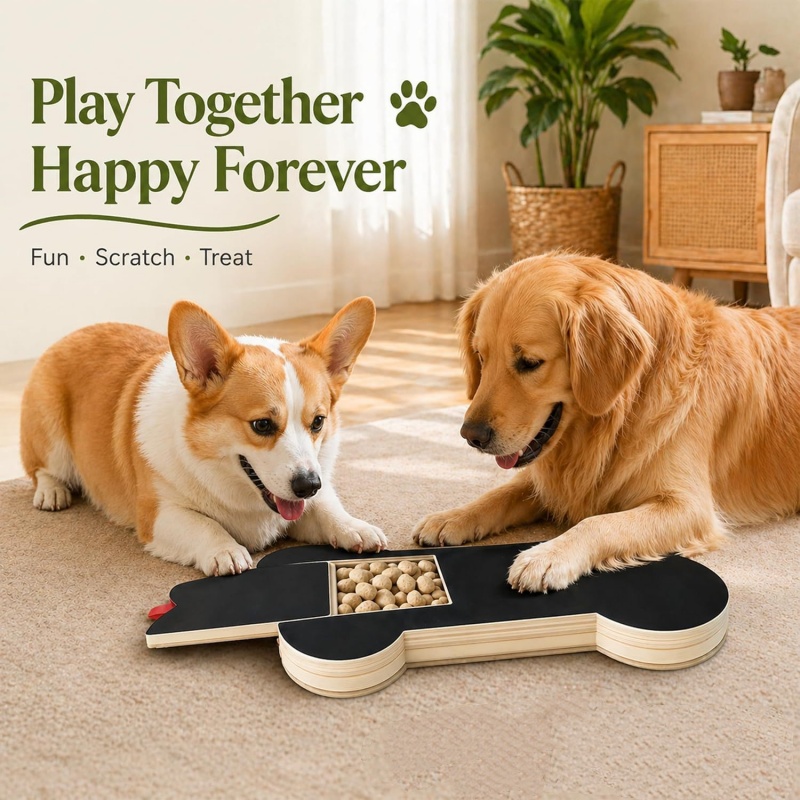 Wooden Dog Nail Scratch Board  - Woodworking Magazine recension och pris
