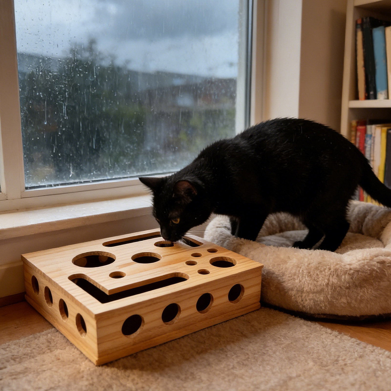 Cat Nail File Enrichment Box W - Woodworking Magazine recension och pris