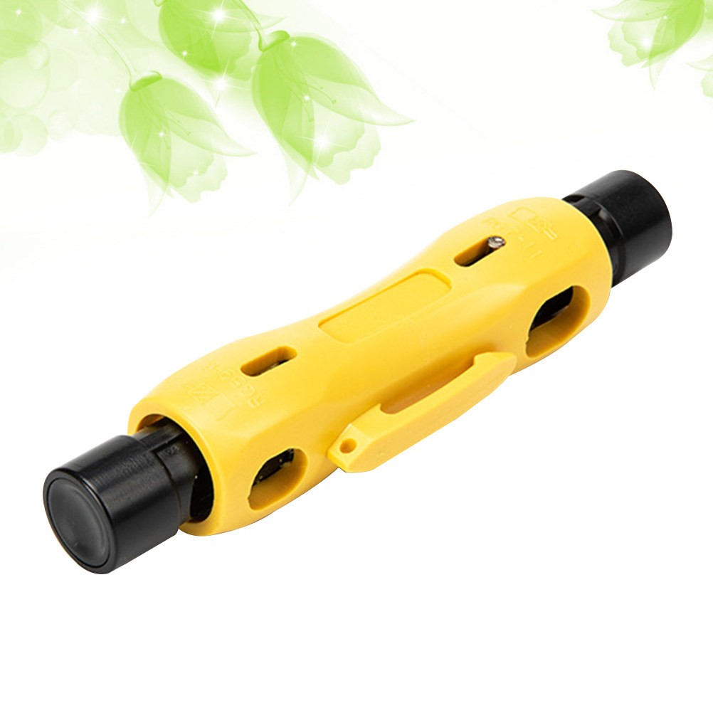 Coaxial Cable Stripper Yellow  - Woodworking Network recension och pris