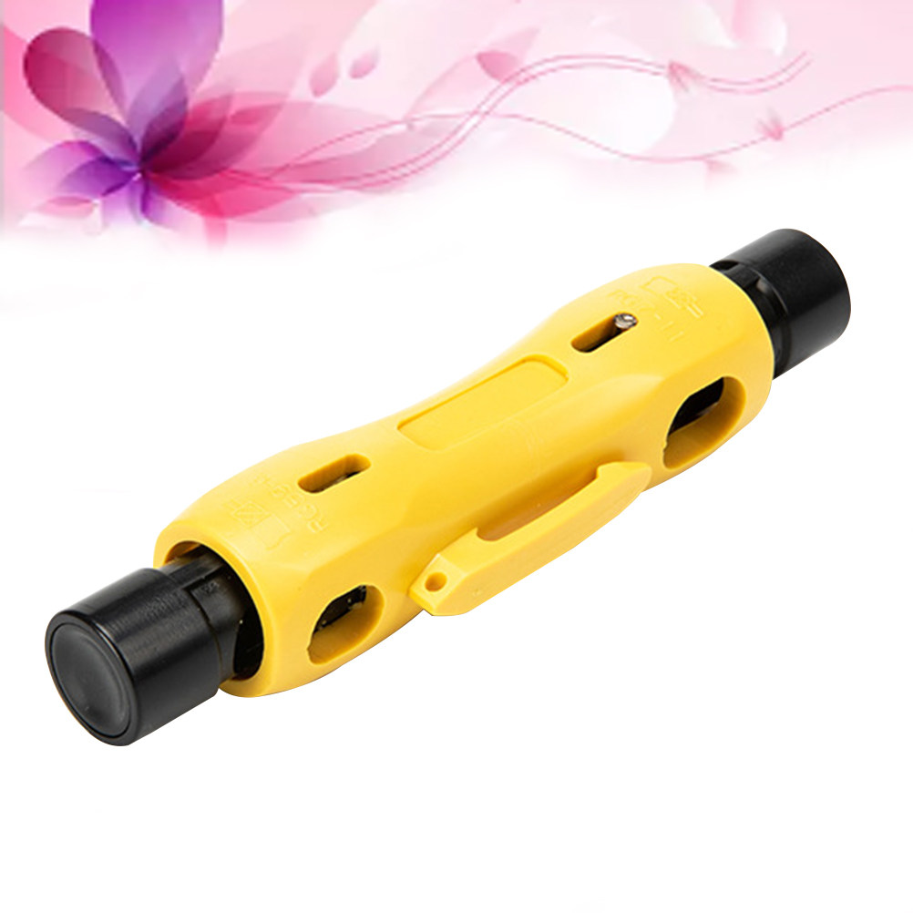 Coaxial Cable Stripper Yellow  - Woodworking Network recension och pris