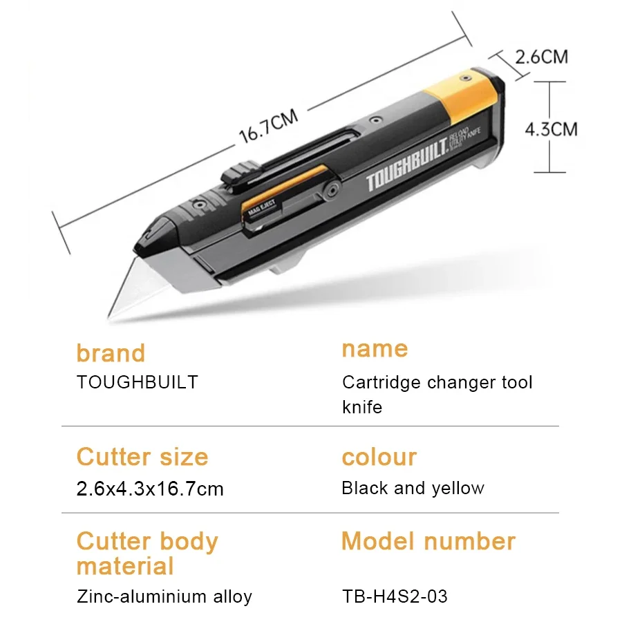 TOUGHBUILT TB-H4S2-03 Reload U - Woodworking Magazine recension och pris