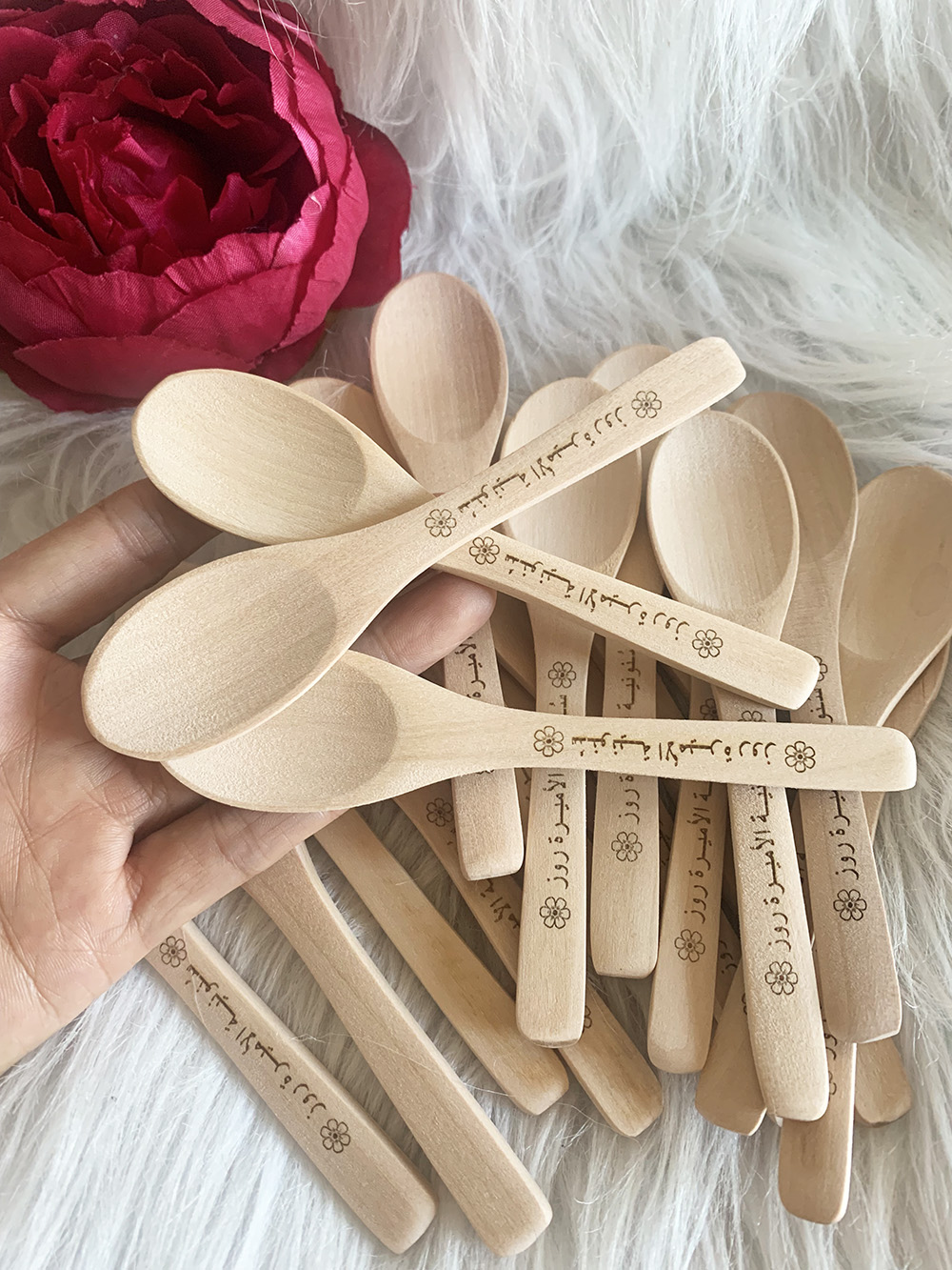 Custom Logo Wooden Spoon Honey - Woodworking Logos recension och pris