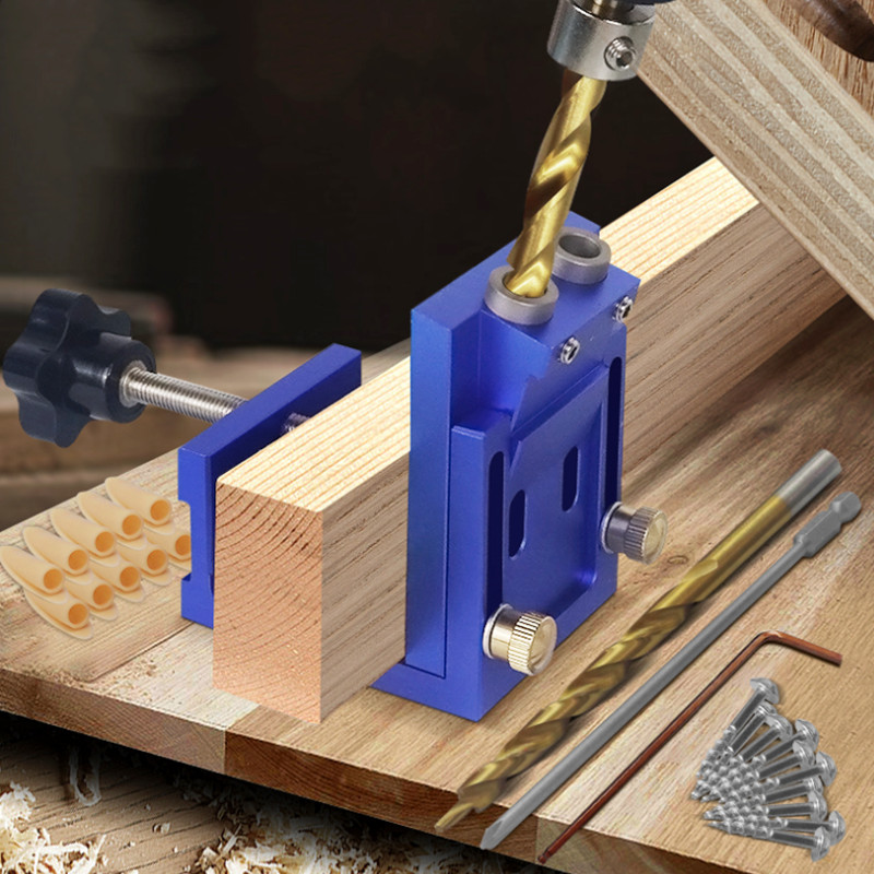 Pocket Hole Drill Guide Dowel  - Woodworking Hacks recension och pris