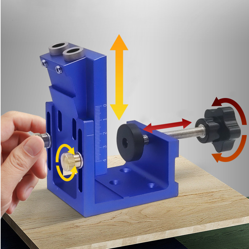 Pocket Hole Drill Guide Dowel  - Woodworking Hacks recension och pris