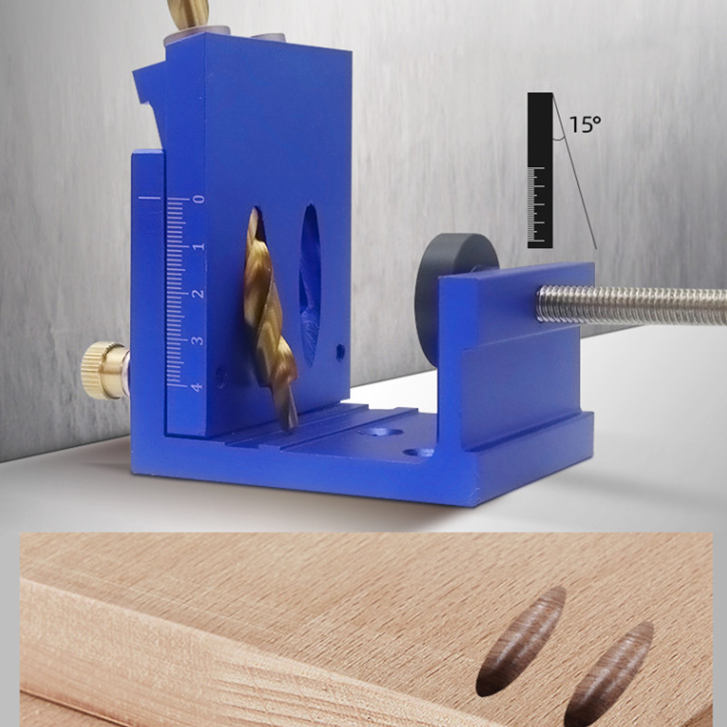 Pocket Hole Drill Guide Dowel  - Woodworking Hacks recension och pris
