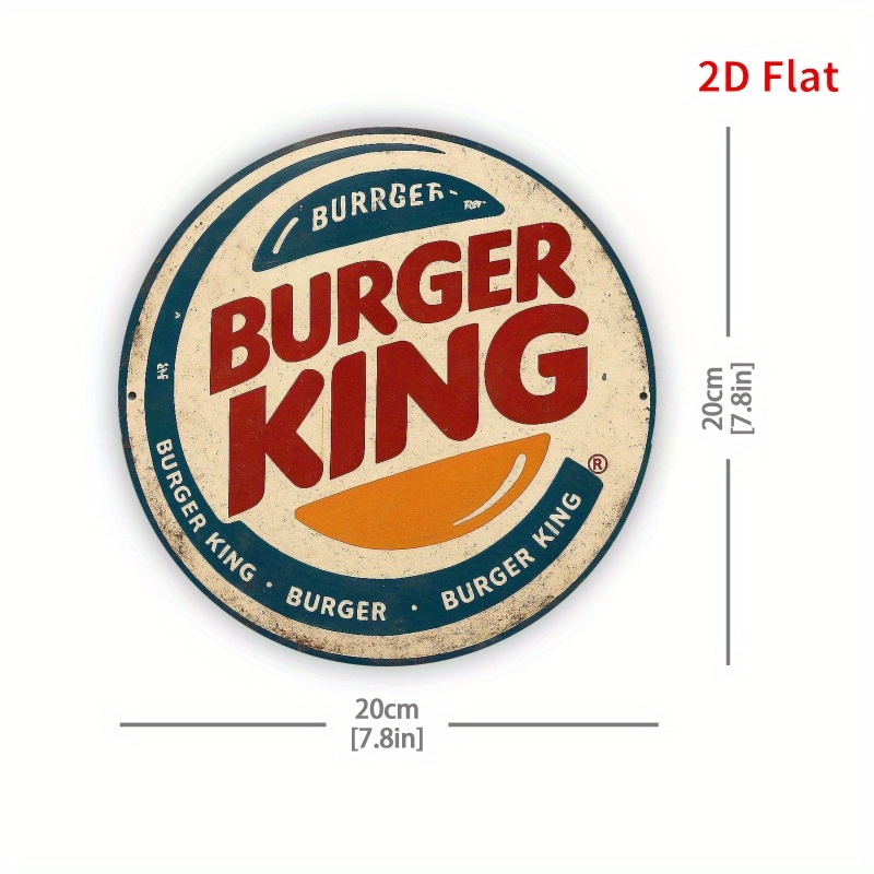 Burger King Retro wooden logo  - Woodworking Logos recension och pris