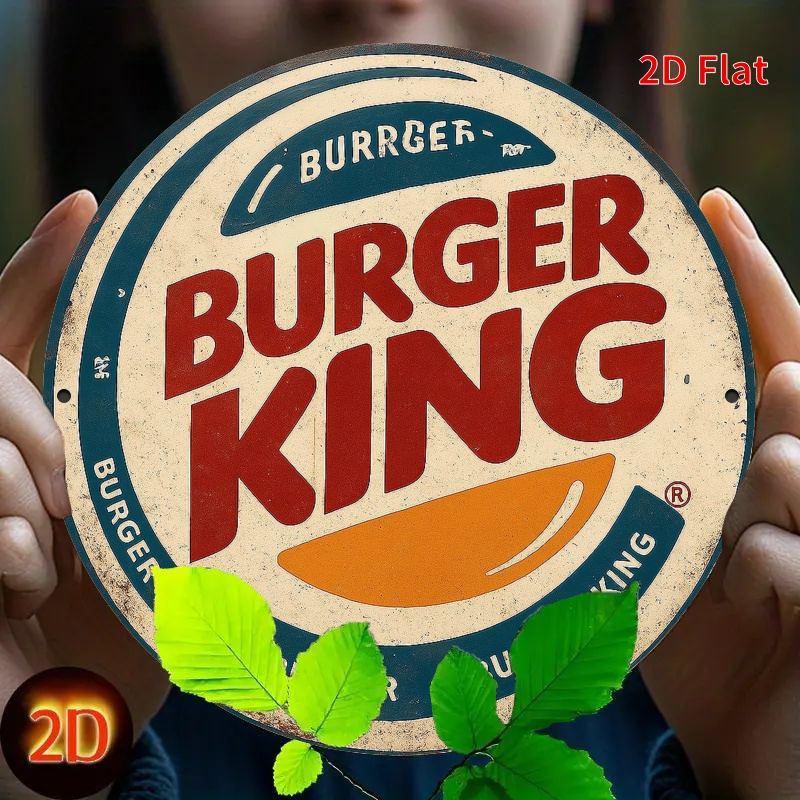 Burger King Retro wooden logo  - Woodworking Logos recension och pris