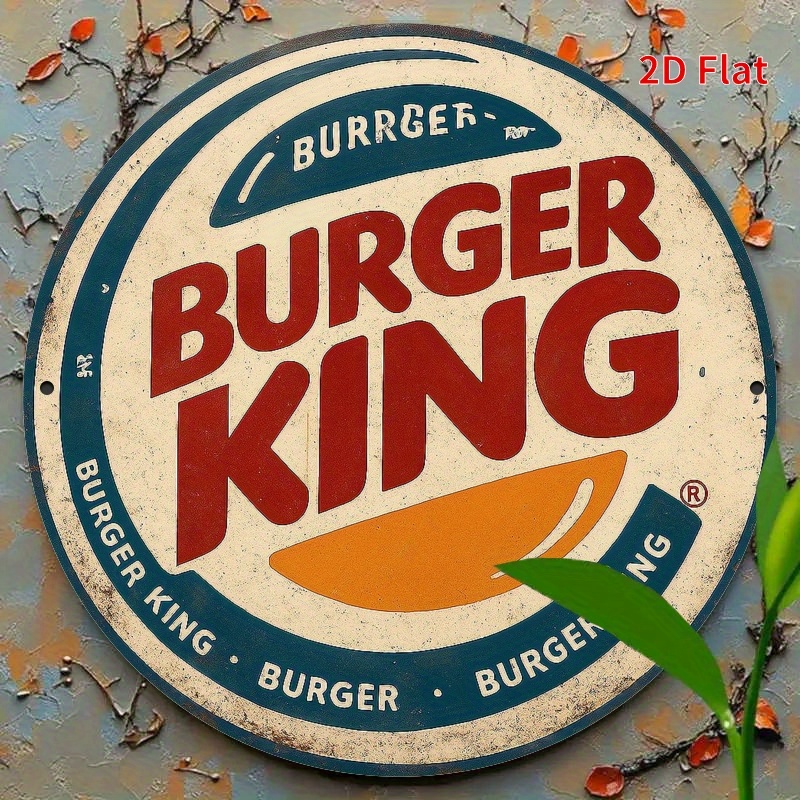 Burger King Retro wooden logo  - Woodworking Logos recension och pris