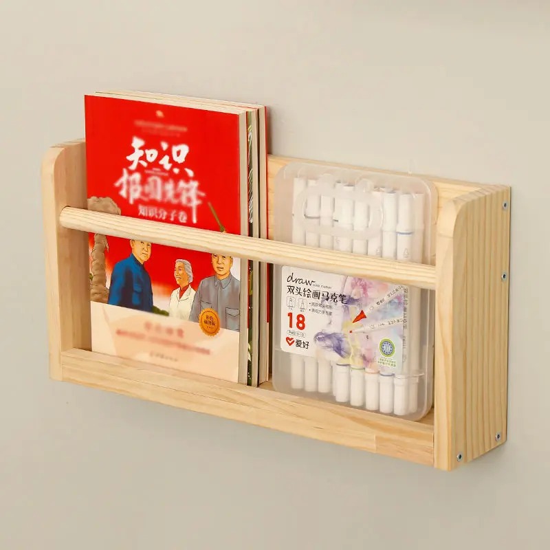 Solid Wood Wall Mounted Magazi - Woodworking Magazine recension och pris