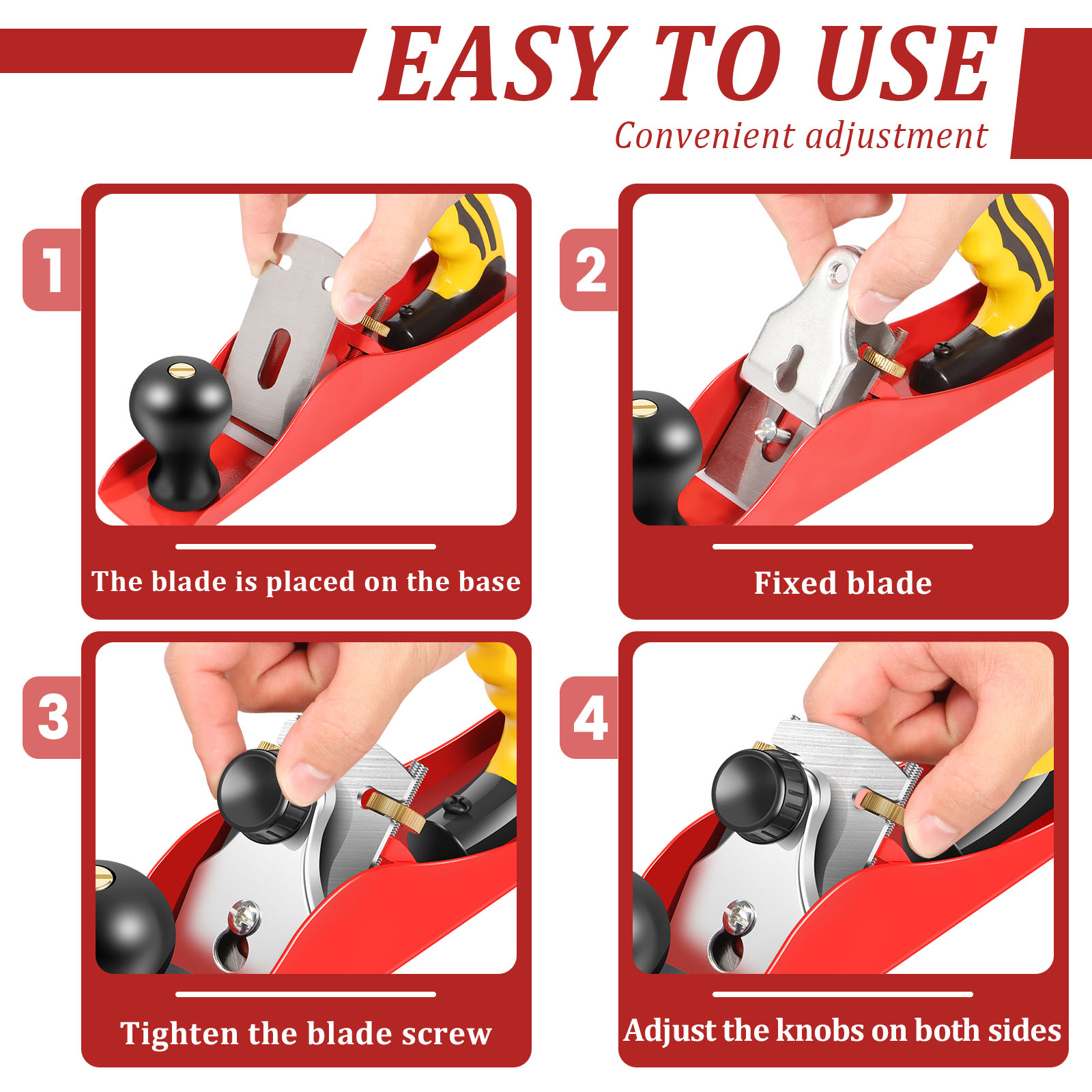 Wood Hand Planer Set Hand Tool - Woodworking Factory recension och pris