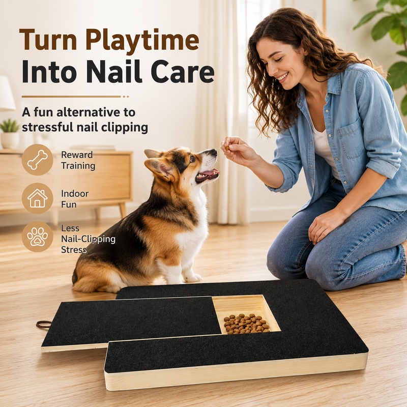 Wooden Dog Nail Scratch Board  - Woodworking Magazine recension och pris