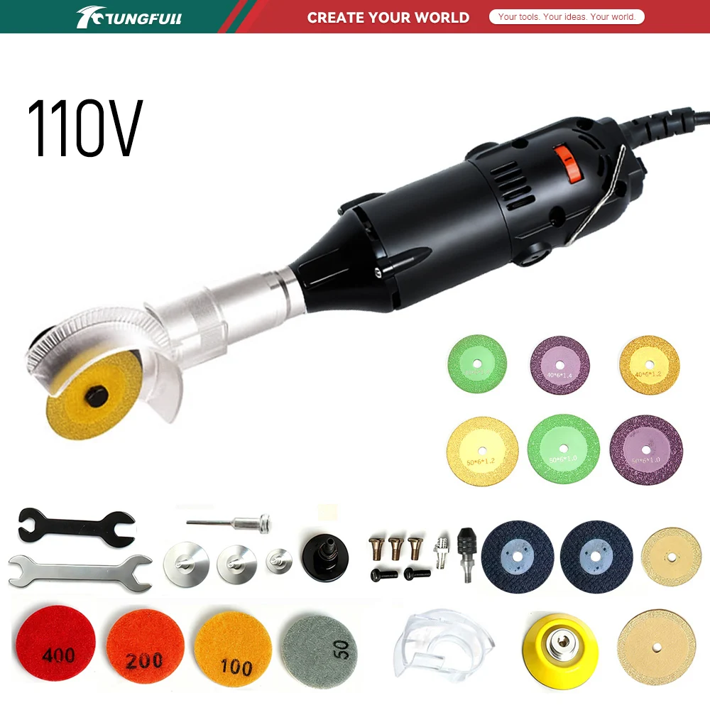 TUNGFULL 110V Mini Angle Grind - Woodworking Jobs recension och pris