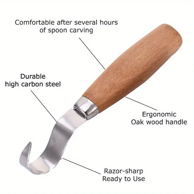 Wood Carving Knife Chisel Hook - Woodworking Marking Knife recension och pris