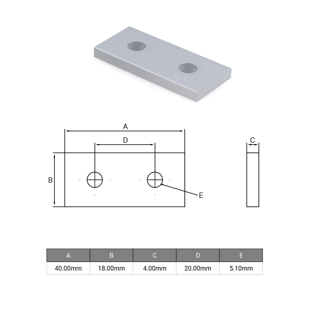 10Pcs Openbuilds 2 Hole Joinin - Woodworking Factory recension och pris