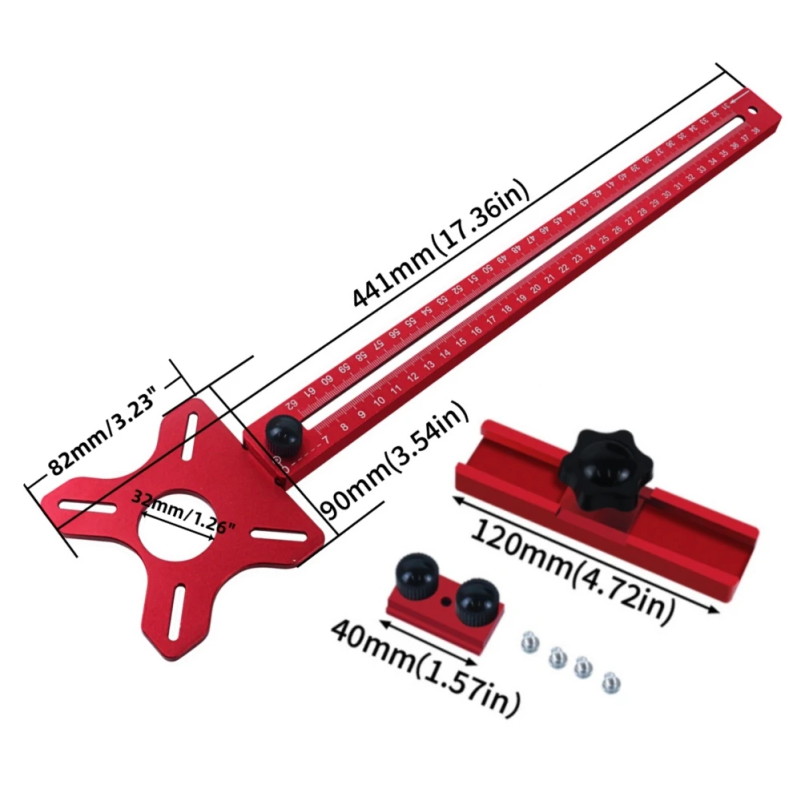 3 in 1 Router Milling Groove B - Woodworking Glue Applicator recension och pris