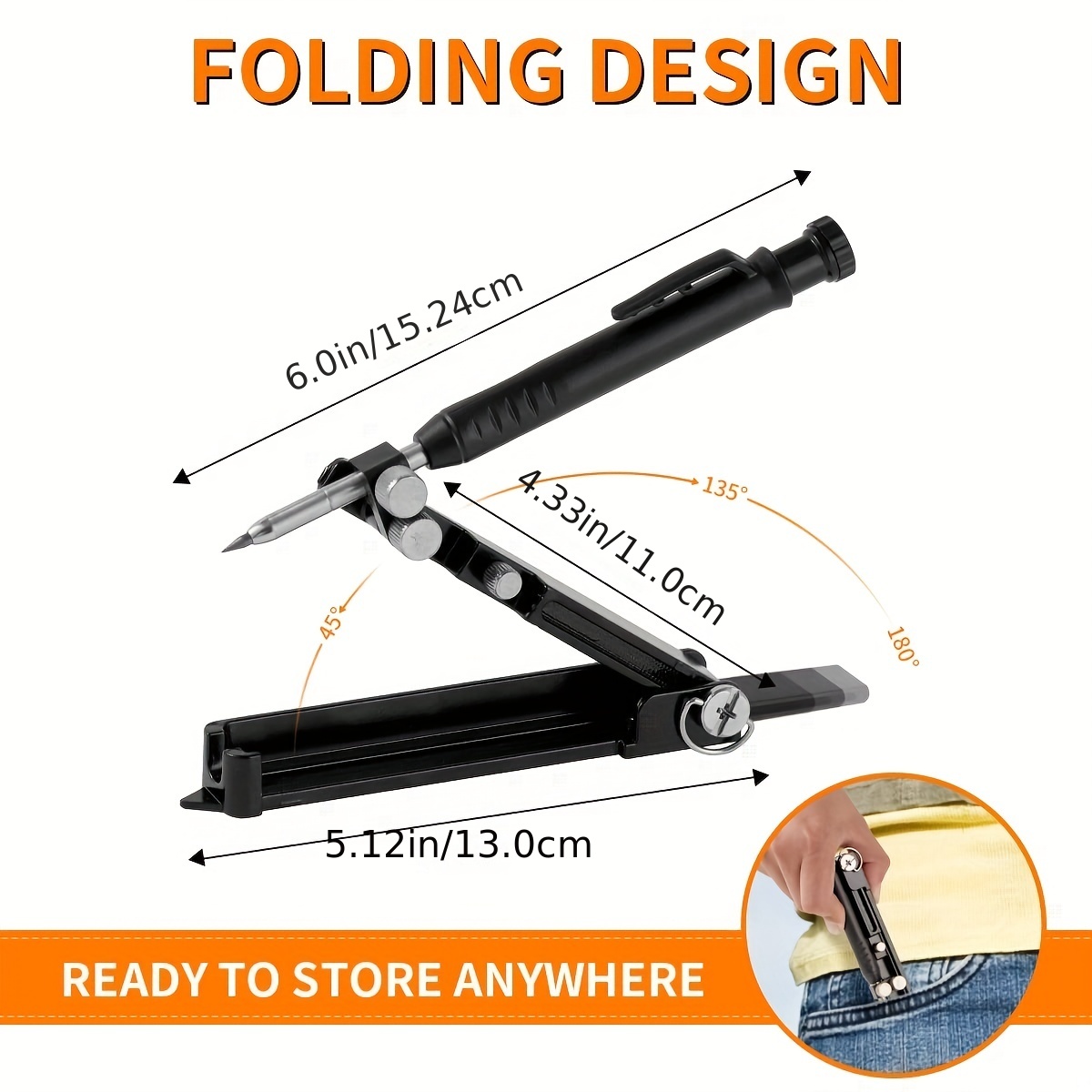 Multi-function Scribing Tool A - Woodworking Marking Knife recension och pris