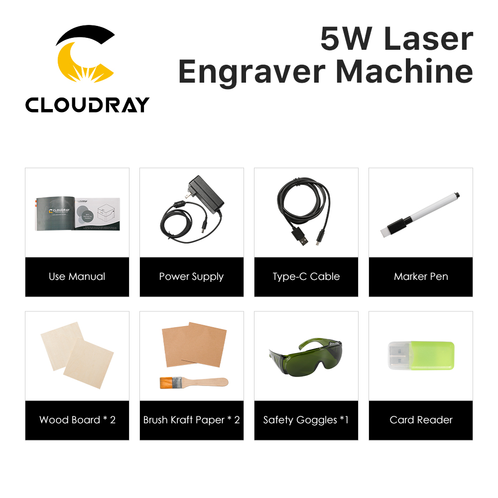 Cloudray Laser Engraver BM1 Ma - Woodworking Factory recension och pris