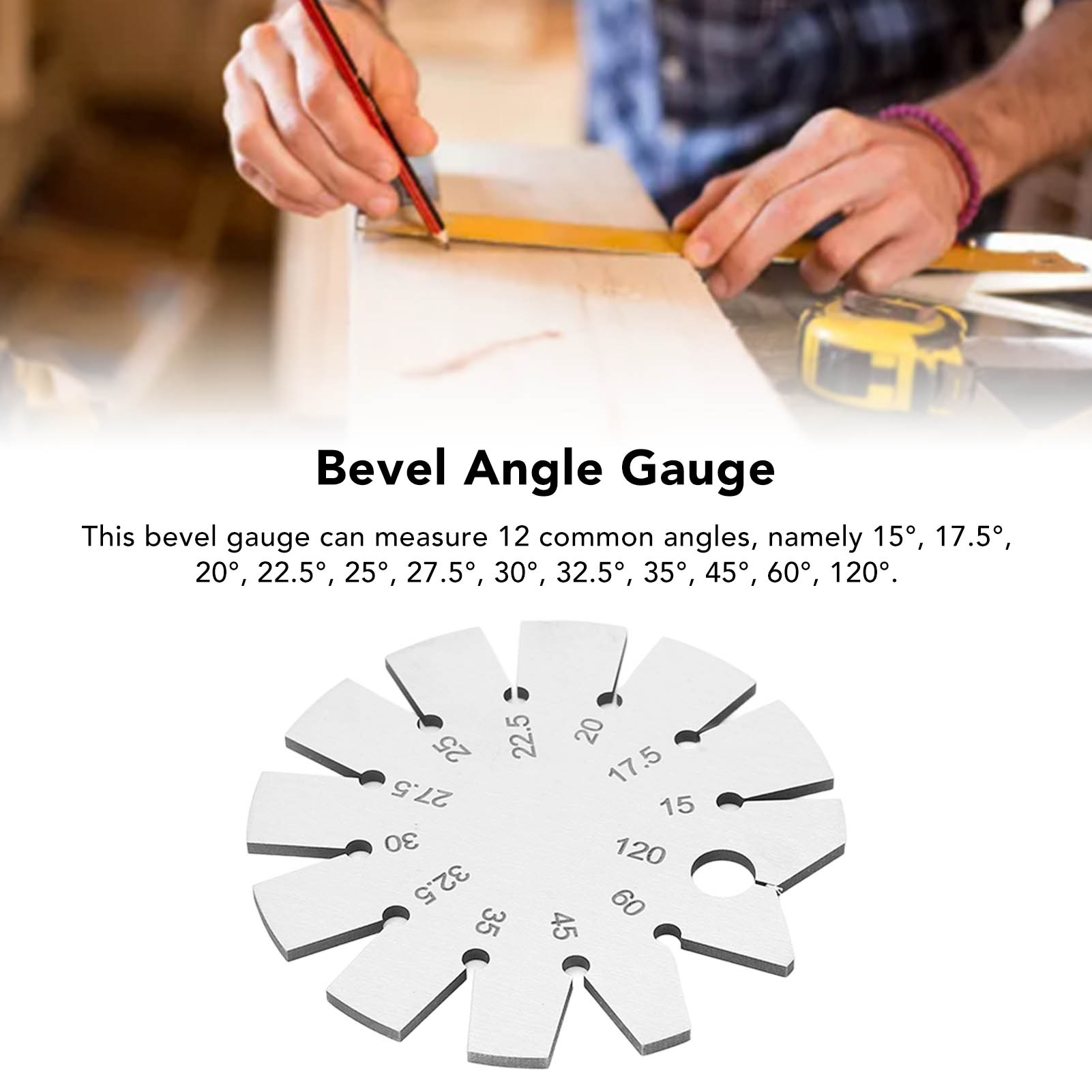 15-120 Degree Bevel Angle Prot - Woodworking Hacks recension och pris